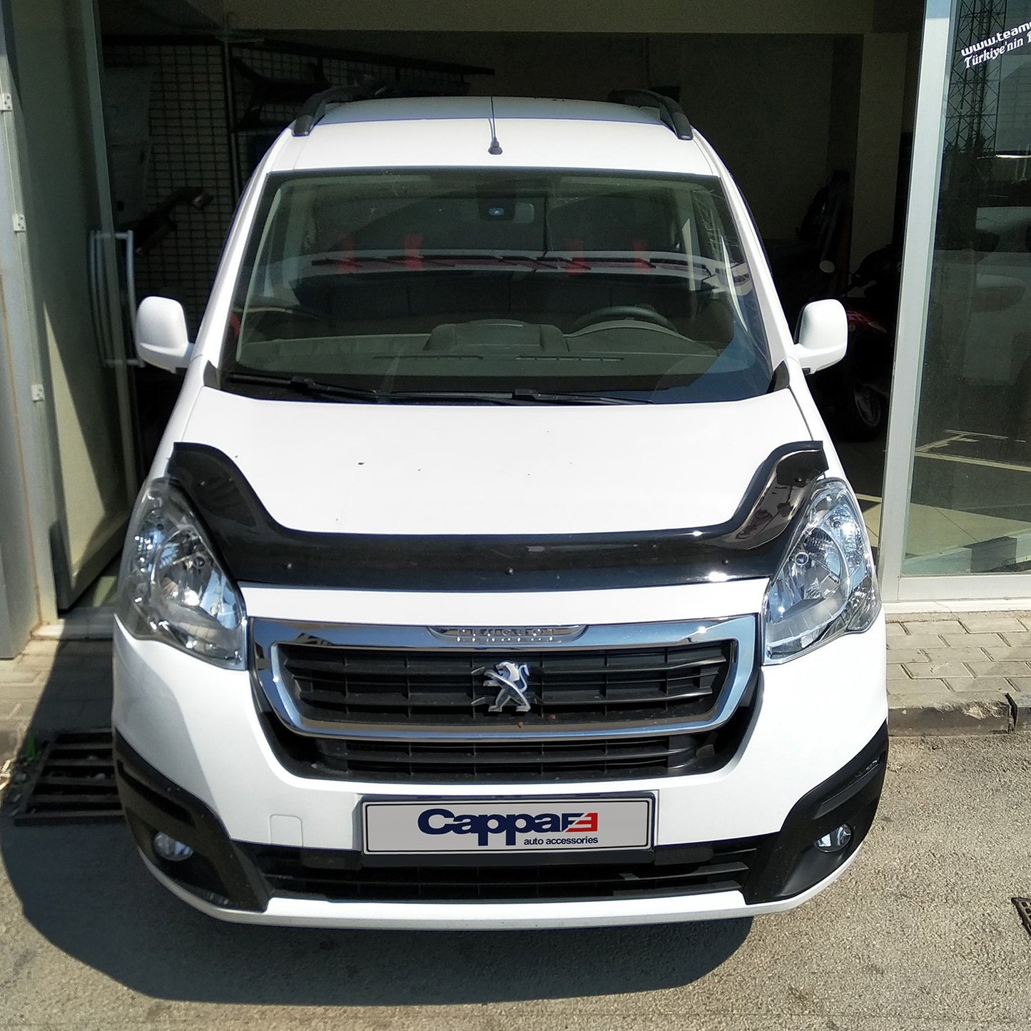 Peugeot Partner Tepee 2015-2018 Yıl Aralığı Uyumlu Ön Kaput Rüzgarlığı 4mm