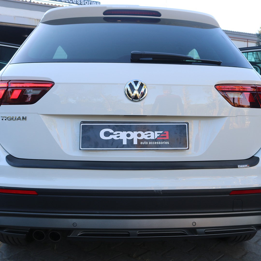 Volkswagen Tiguan 2016- Yılı ve Sonrası Uyumlu Arka Tampon Eşiği Mat