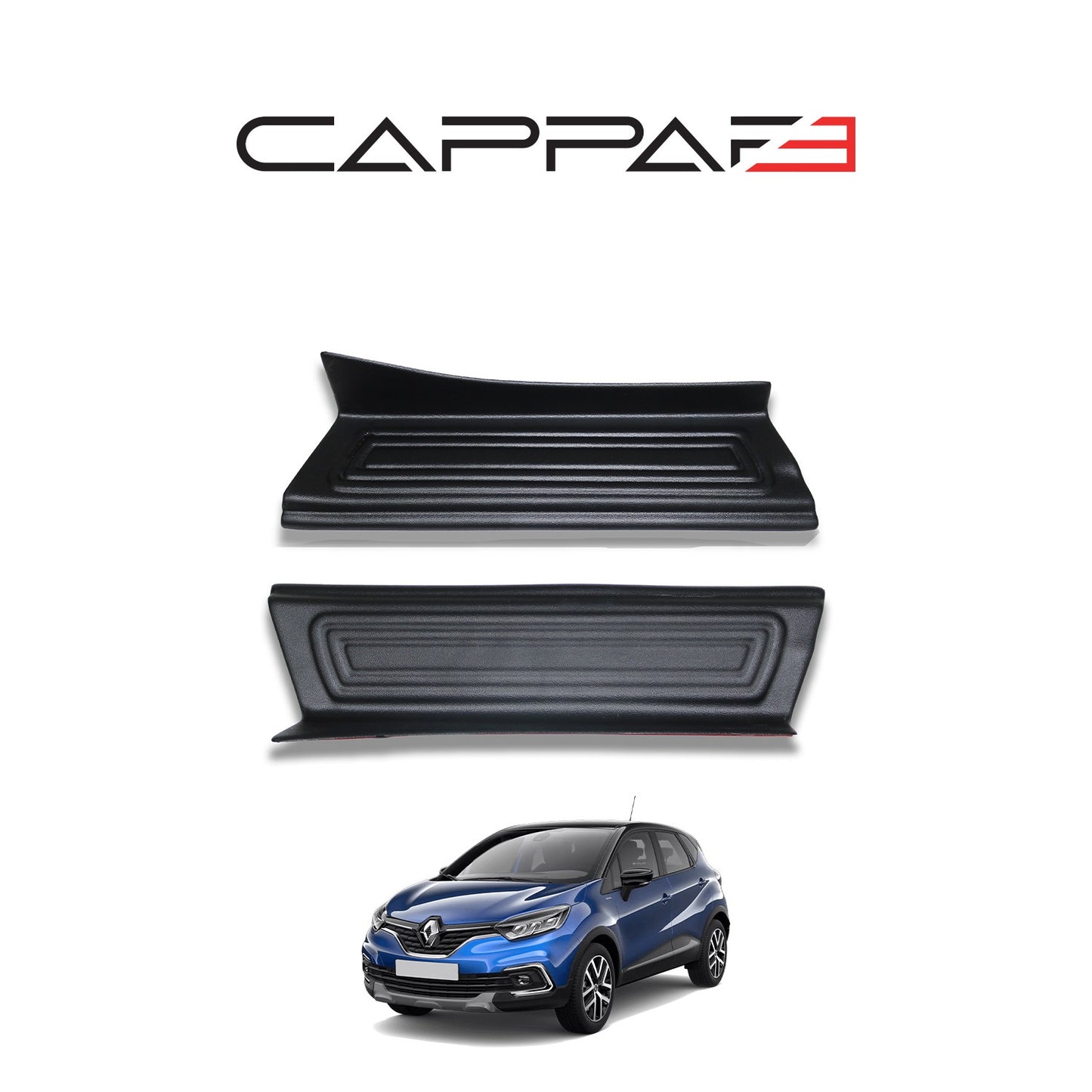 Renault Captur 2013-2019 Yıl Aralığı Uyumlu Kapı Eşiği 4 Parça