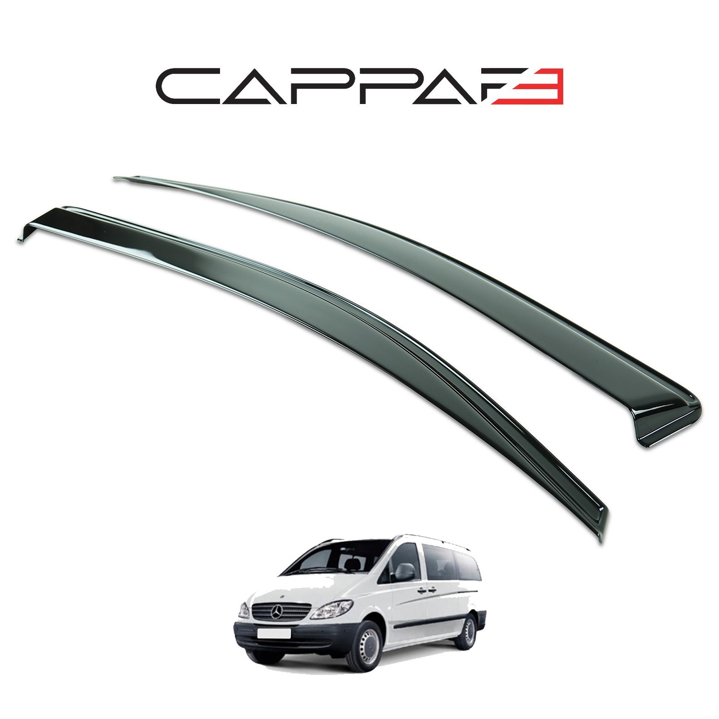 Mercedes Vito 2004-2010 Yıl Aralığı Uyumlu Cam Rüzgarlığı 2 Parça