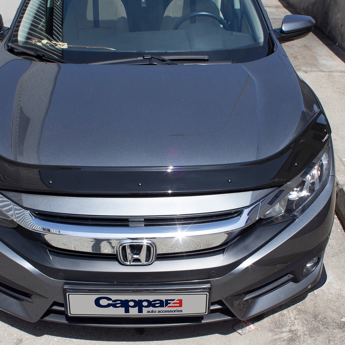 Honda Civic 2016- Yılı ve Sonrası Uyumlu Kaput Rüzgarlığı 4mm