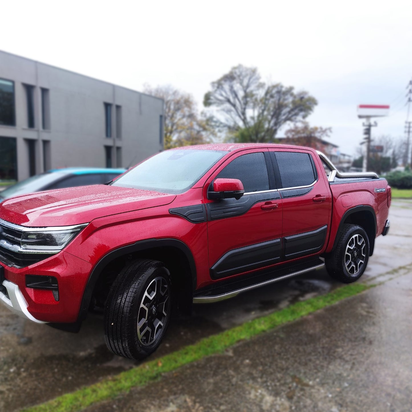 Volkswagen Amarok 2023- Yılı ve Sonrası Uyumlu Yarasa Kapı Kaplama 6 Parça