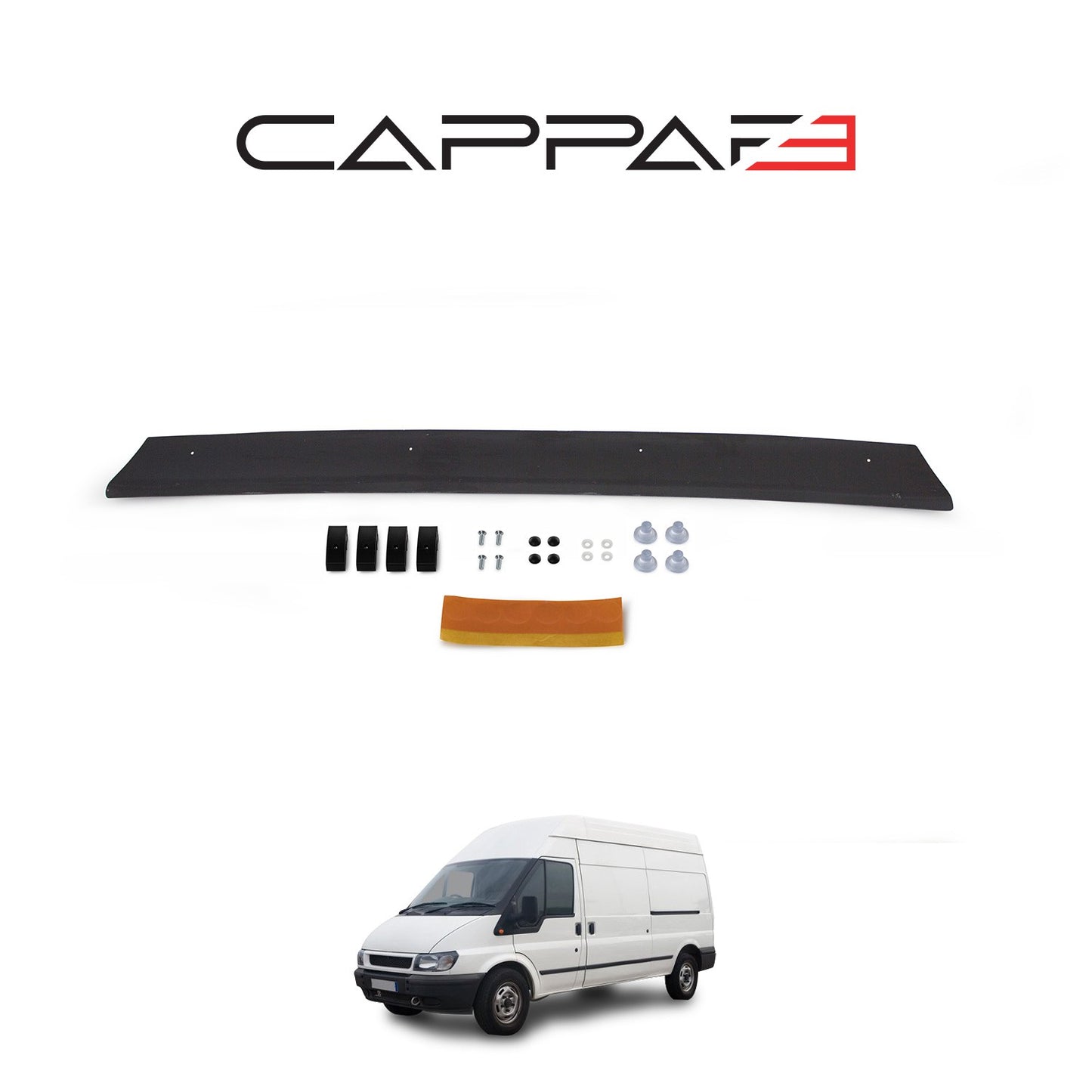 Ford Transit 2002-2006 Yıl Aralığı Uyumlu Kaput Rüzgarlığı 4mm