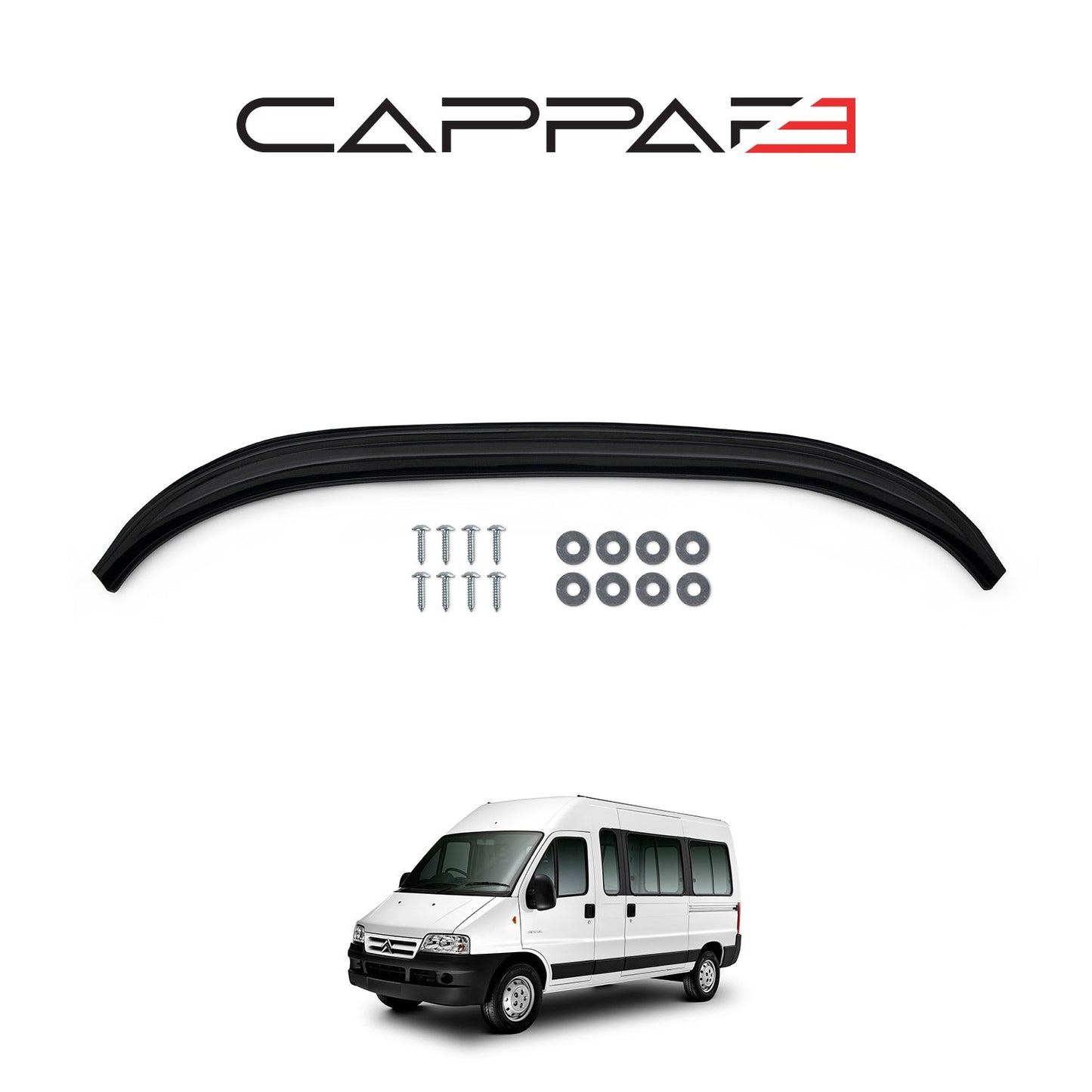 Citroen Jumper 1994-2006 Yılı Uyumlu Ön Tampon Lip Siyah
