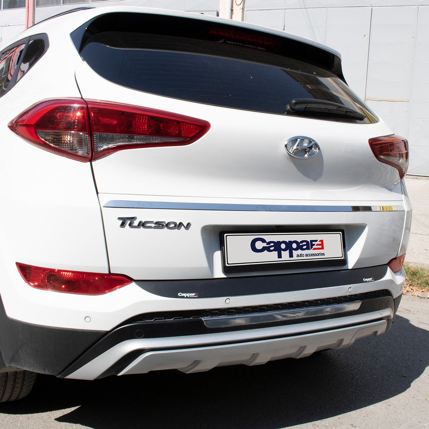 Hyundai Tucson 2016-2018 Yıl Arası Arka Tampon Eşiği Mat