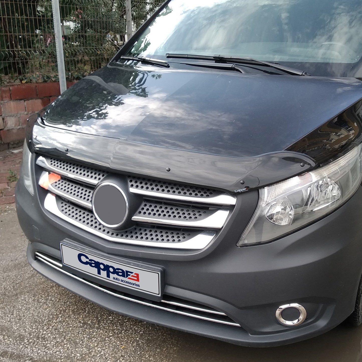 Mercedes Vito 2015-2020 Yıl Aralığı Uyumlu Kaput Rüzgarlığı 4mm