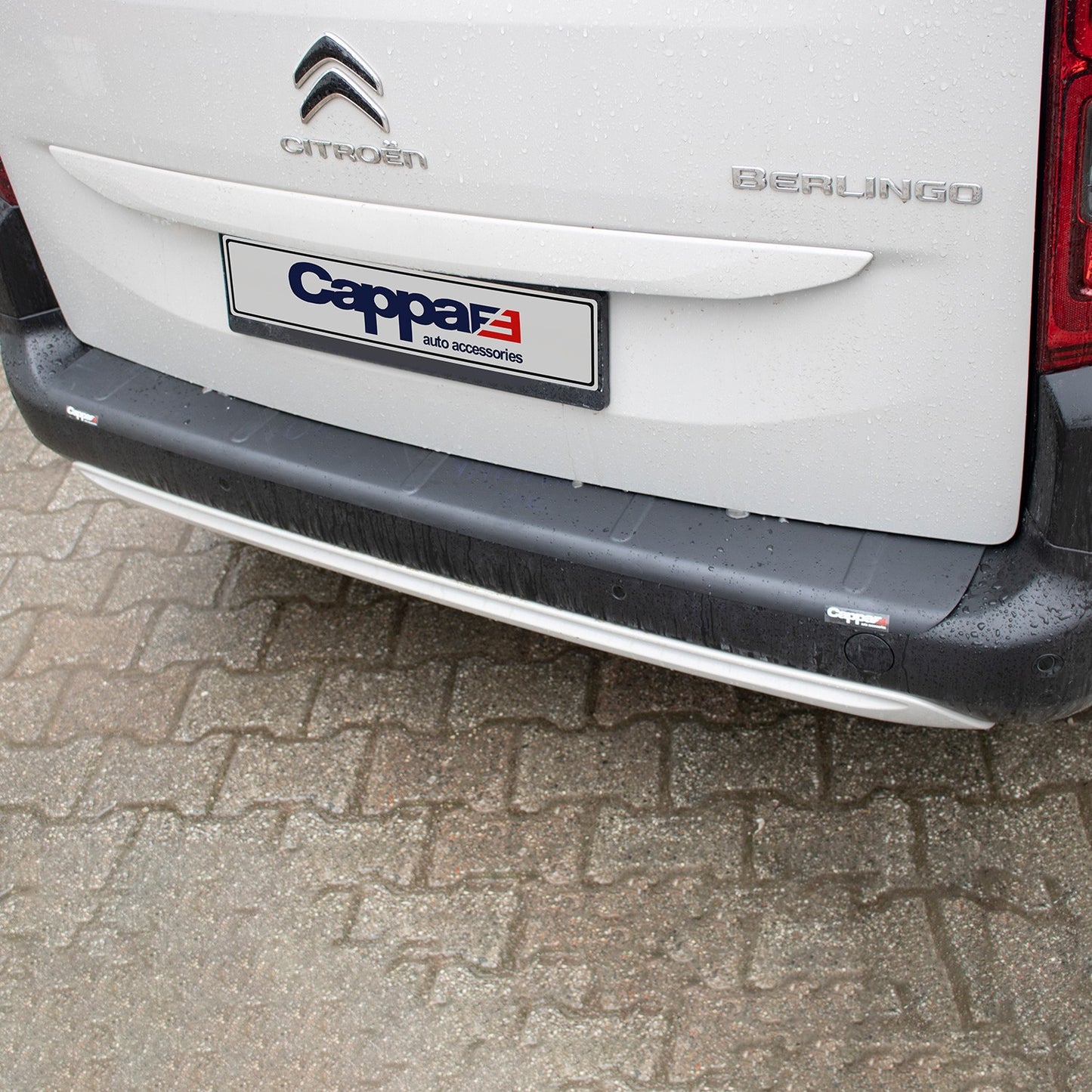 Citroen Berlingo 2019- Yılı ve Sonrası Uyumlu Arka Tampon Eşiği Mat