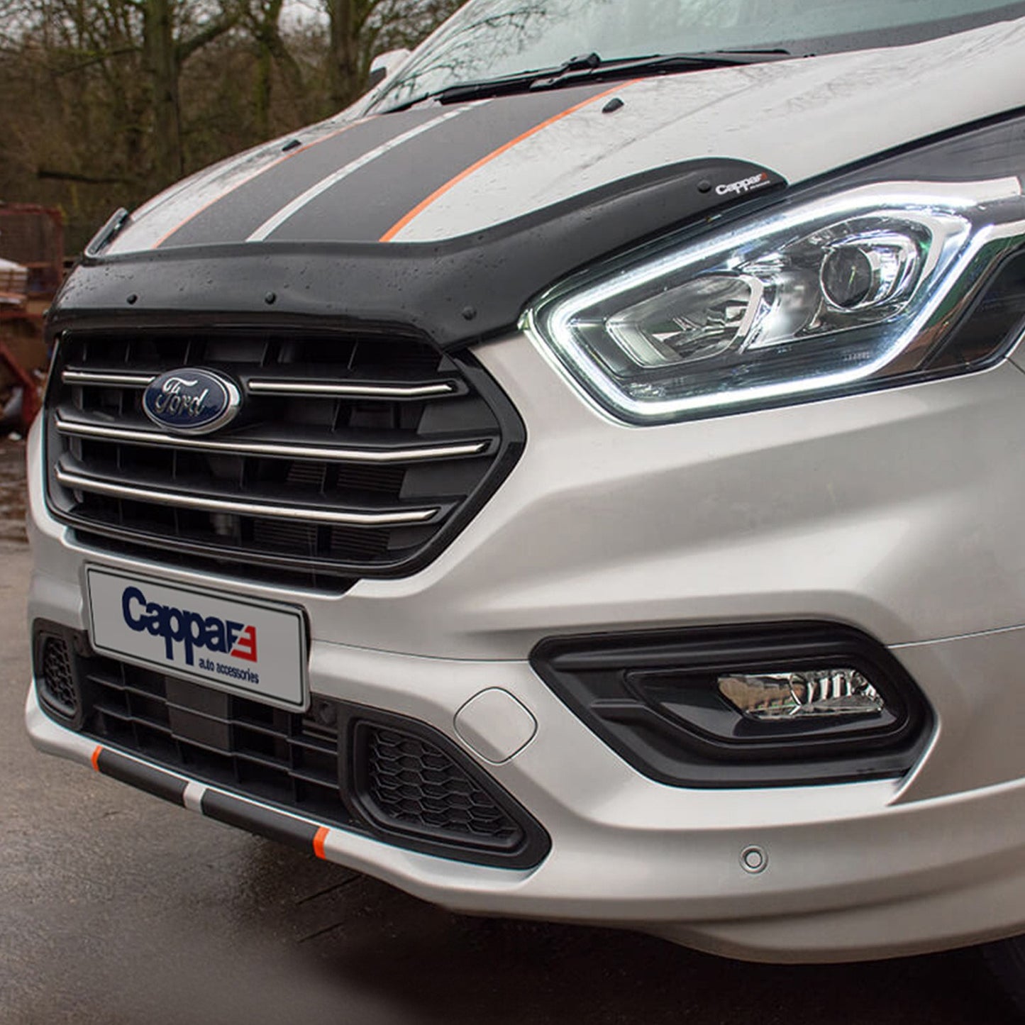 Ford Custom 2018-2022 Yıl Aralığı Uyumlu Kaput Rüzgarlığı 4mm