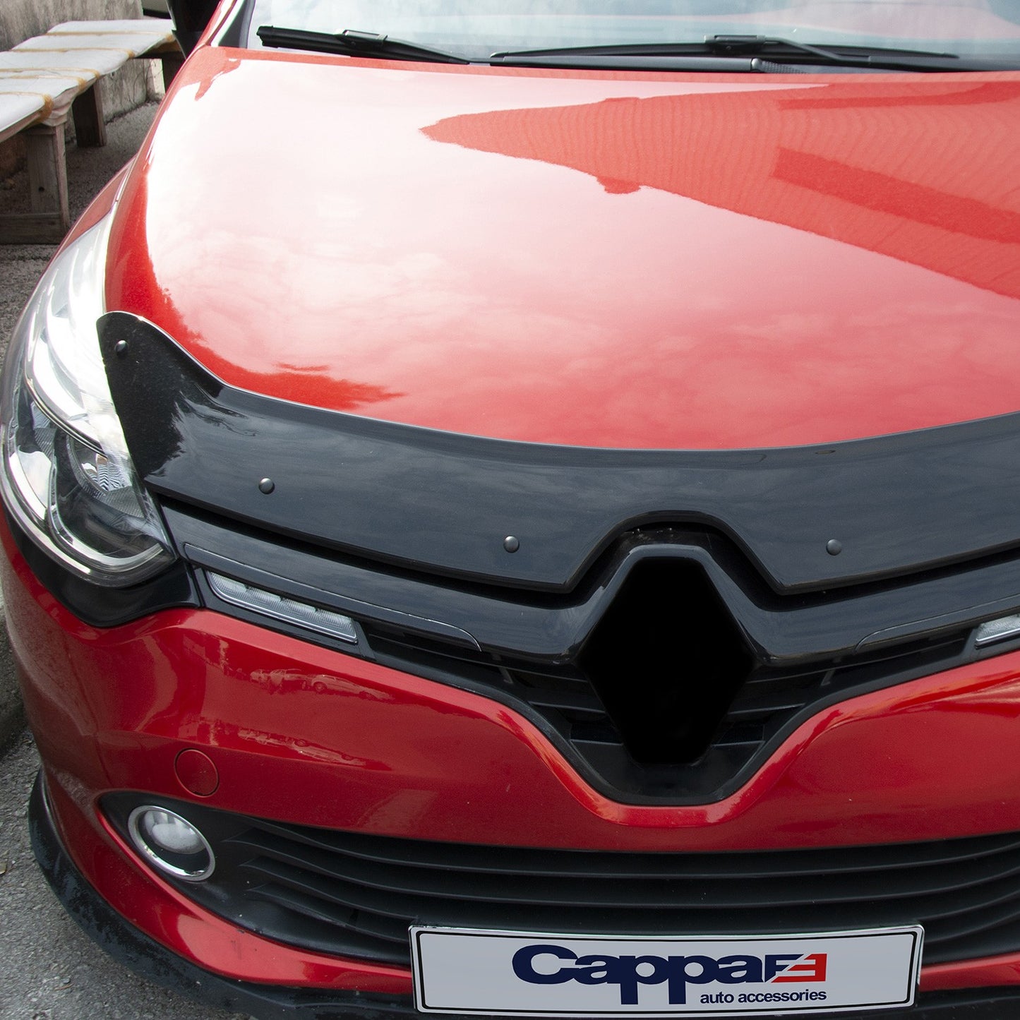 Renault Clio 4 2012-2020 Yıl Aralığı Uyumlu Kaput Rüzgarlığı 3mm