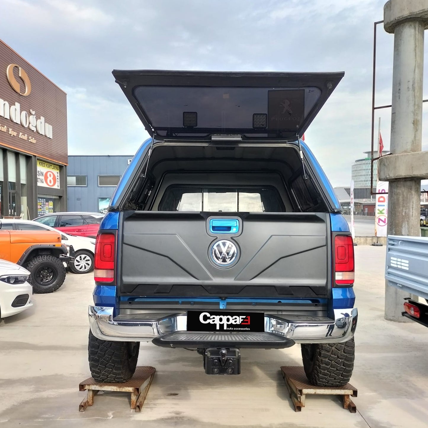 Volkswagen Amarok 2010-2022 Yıl Aralığı Uyumlu Bagaj Kapağı Dodik