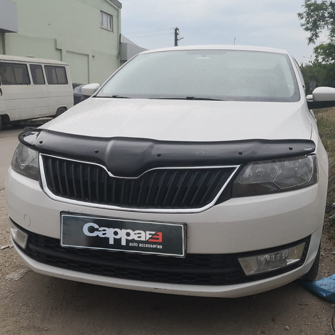 Skoda Rapid 2012-2019 Yıllları Arası Uyumlu Ön Kaput Rüzgarlık 4mm