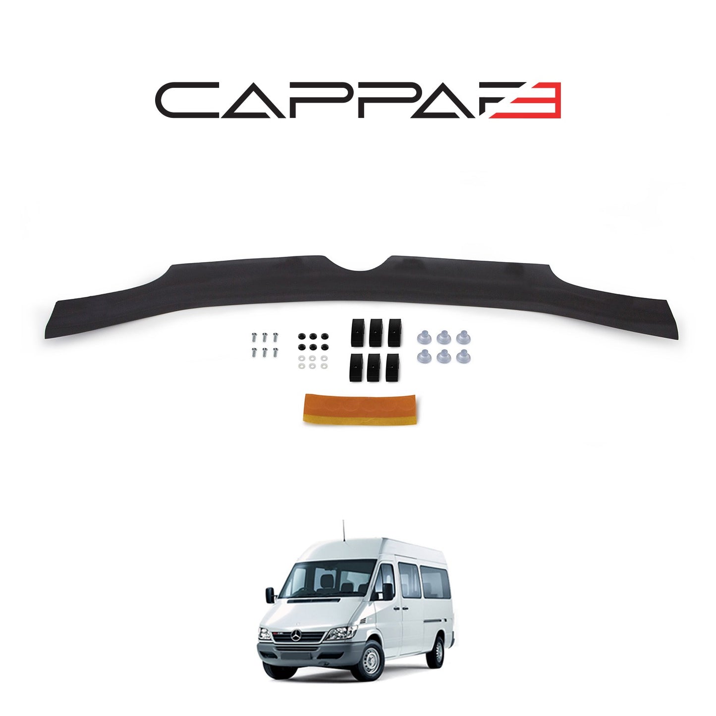 Mercedes Sprinter 2000-2006 Yıl Aralığı Uyumlu Kaput Rüzgarlığı 4mm