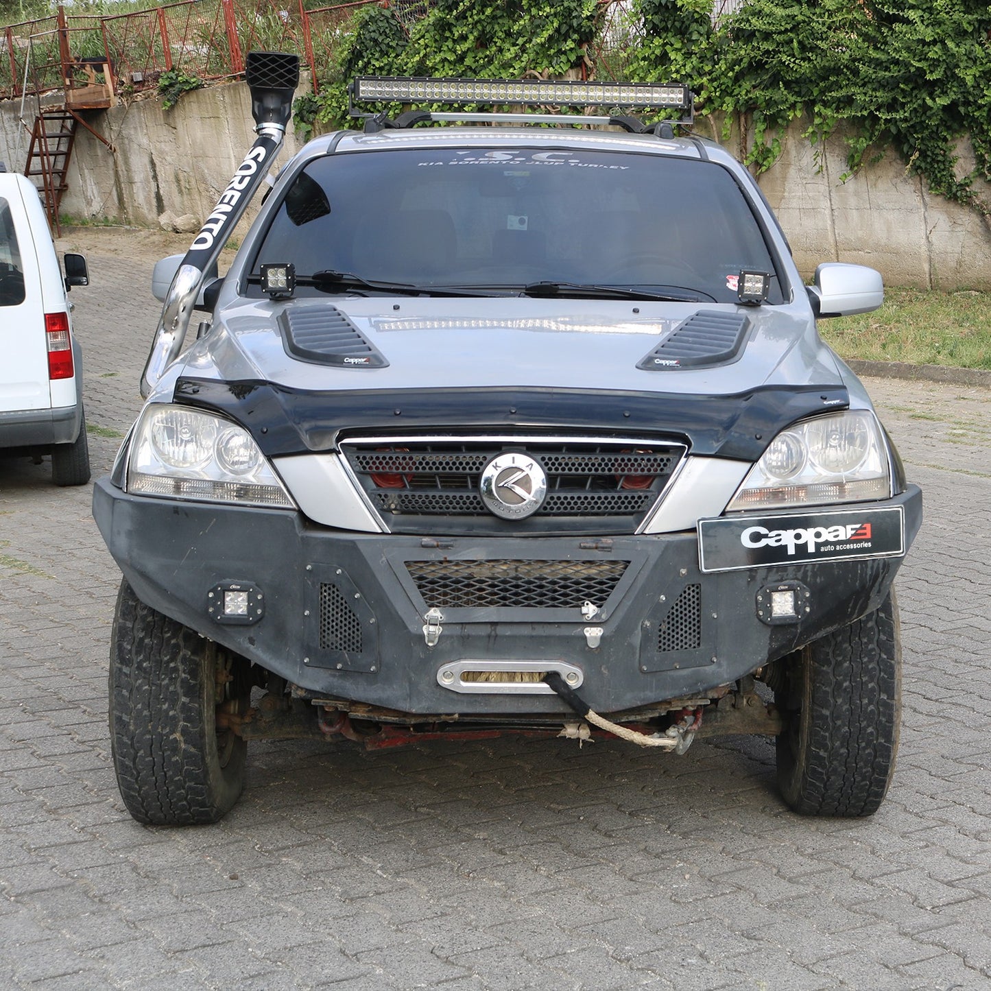 Kia Sorento 2002-2006 Yılları Arası Uyumlu Kaput Rüzgarlığı 3mm