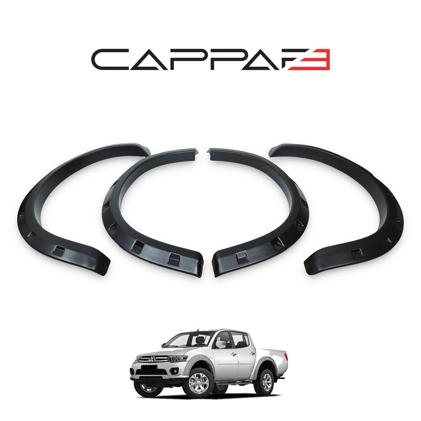 Mitsubishi L200 2007-2015 Yıl Aralığı Uyumlu Çamurluk Dodik 4 Parça