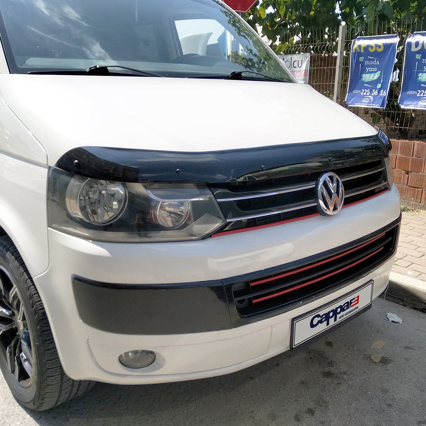 Volkswagen Transporter T5 2009-2014 Yıl Aralığı Uyumlu Kaput Rüzgarlığı 4mm