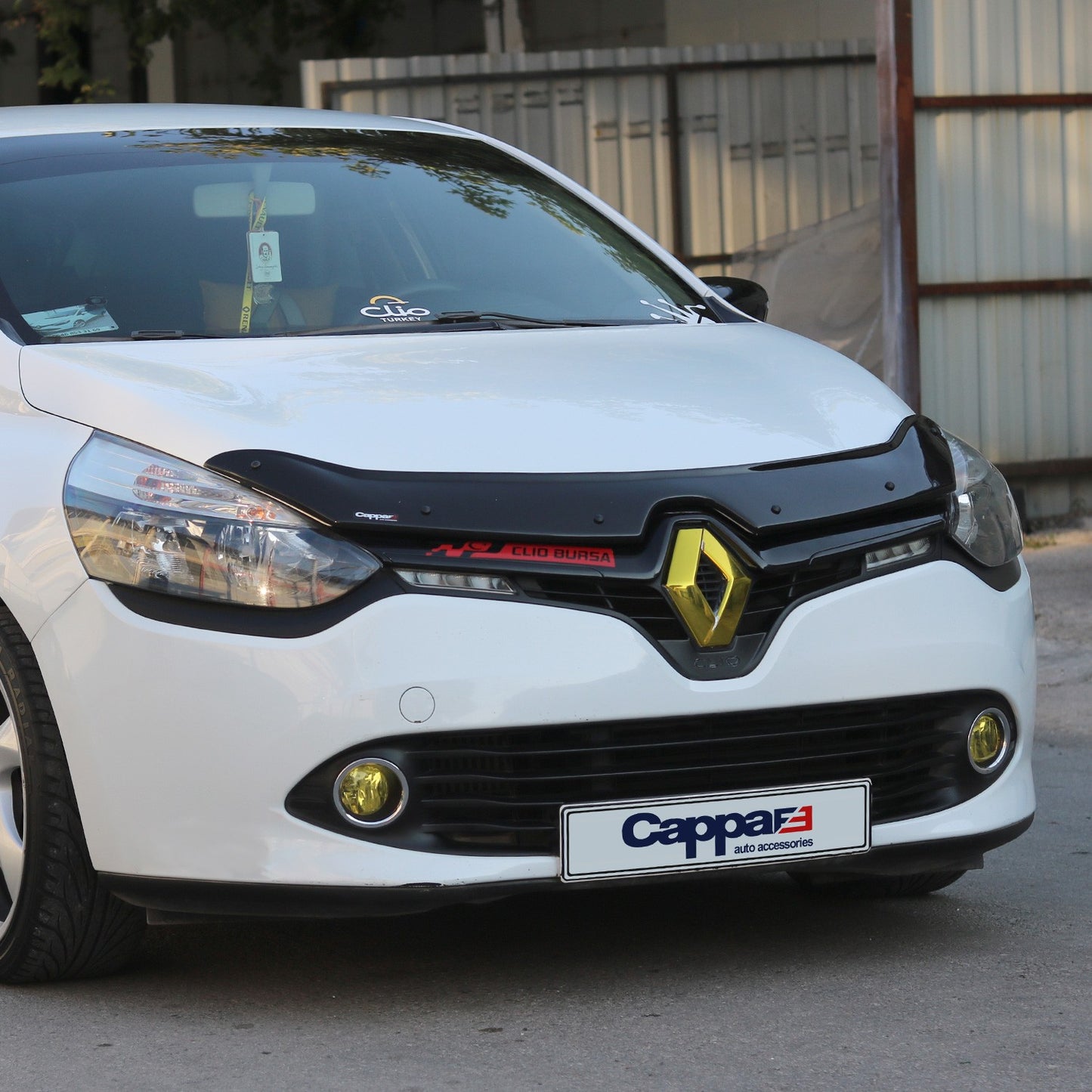 Renault Clio 4 2012-2020 Yıl Aralığı Uyumlu Kaput Rüzgarlığı 3mm