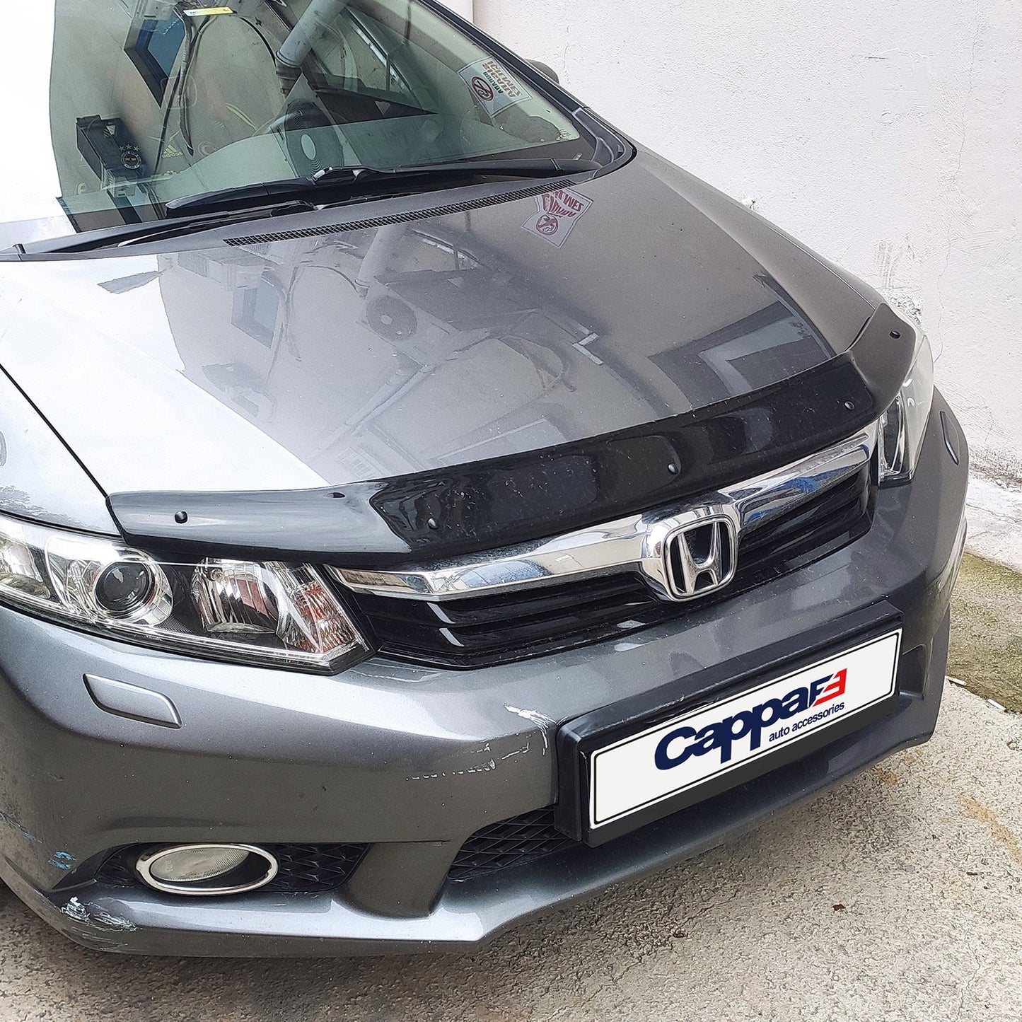 Honda Civic 2012-2015 Yıl Aralığı Uyumlu Kaput Rüzgarlık 4mm