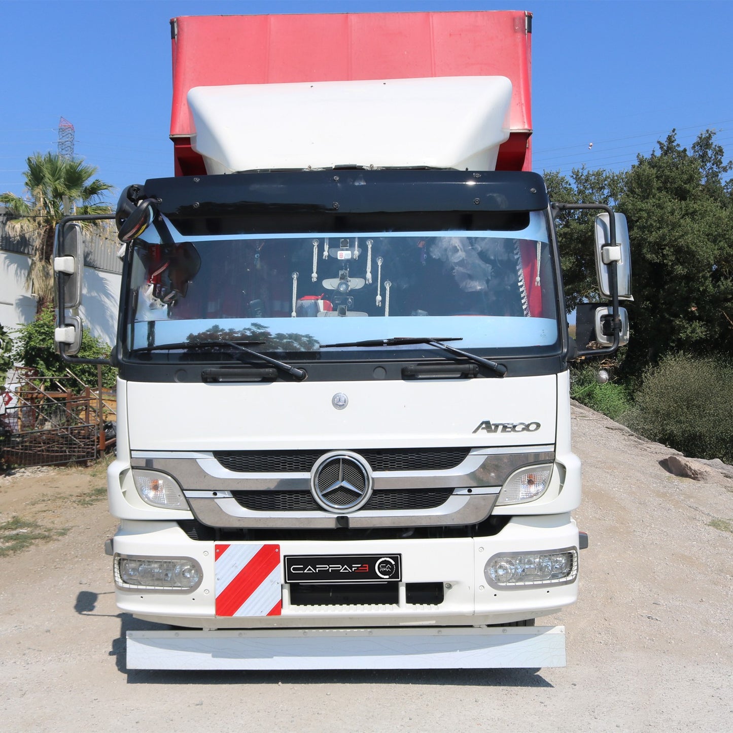Mercedes Atego II 2004-2013 Yıl Aralığı Uyumlu Ön Cam Güneşliği