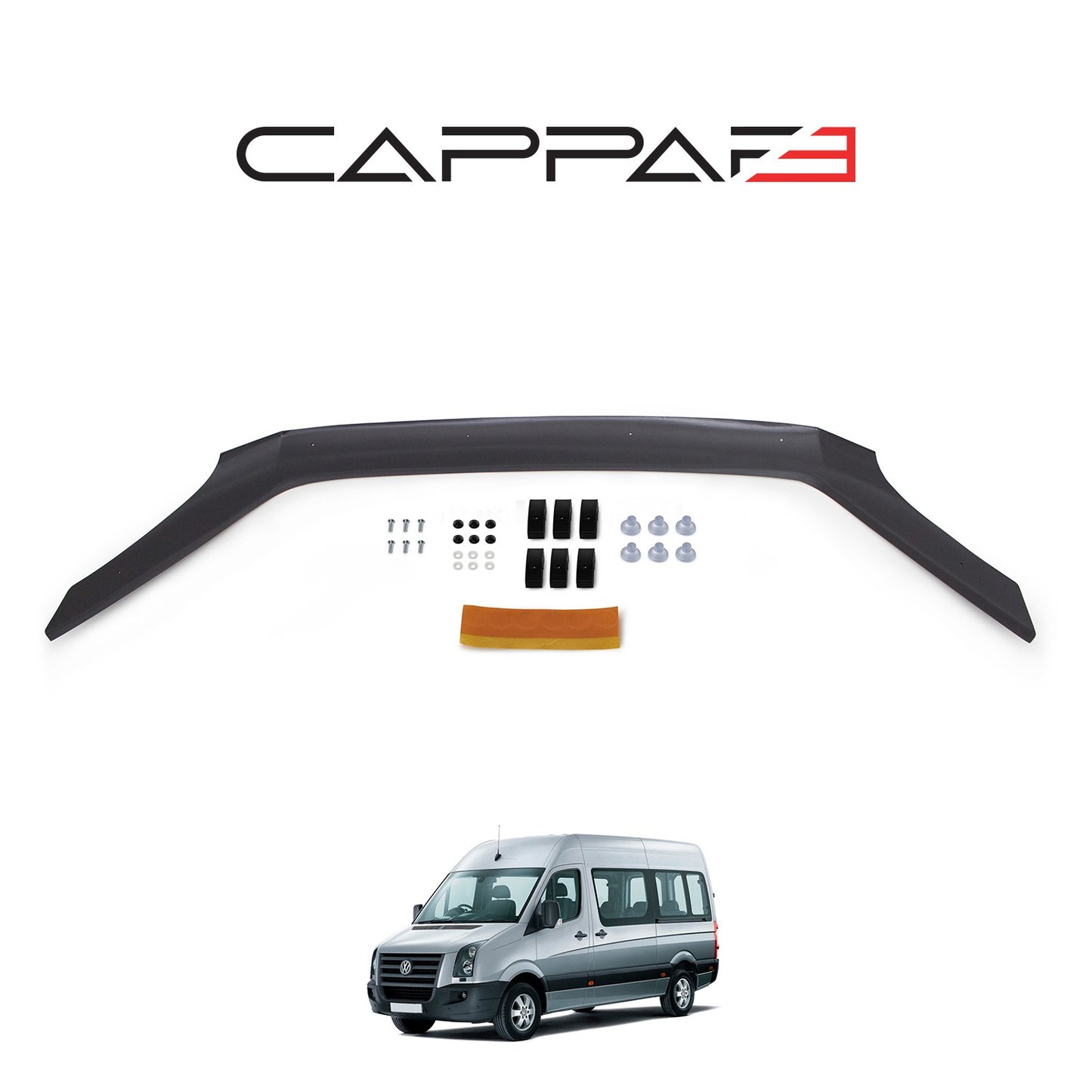 Volkswagen Crafter 2006-2012 Yıl Aralığı Uyumlu Kaput Rüzgarlığı 4mm