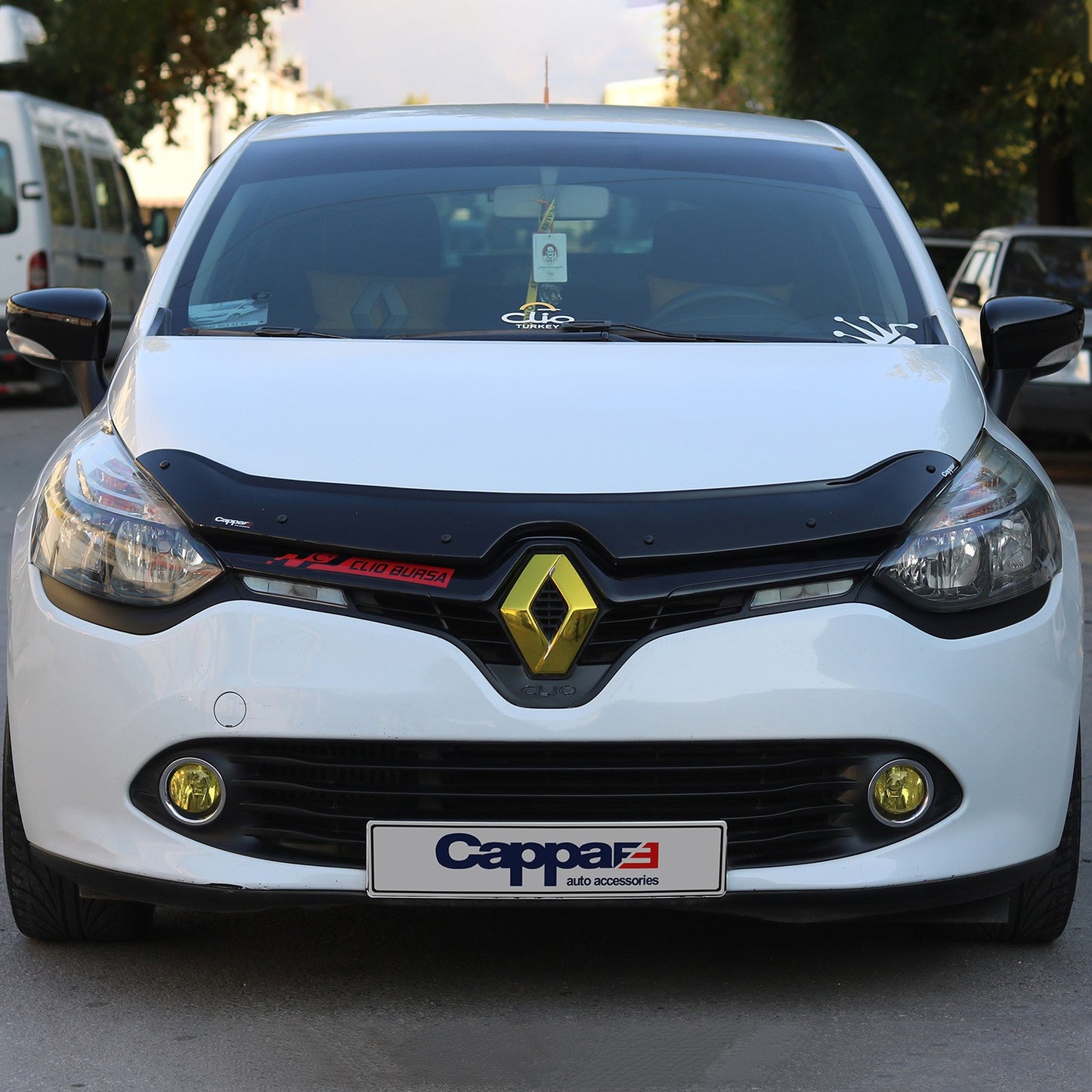 Renault Clio 4 2012-2020 Yıl Aralığı Uyumlu Kaput Rüzgarlığı 3mm