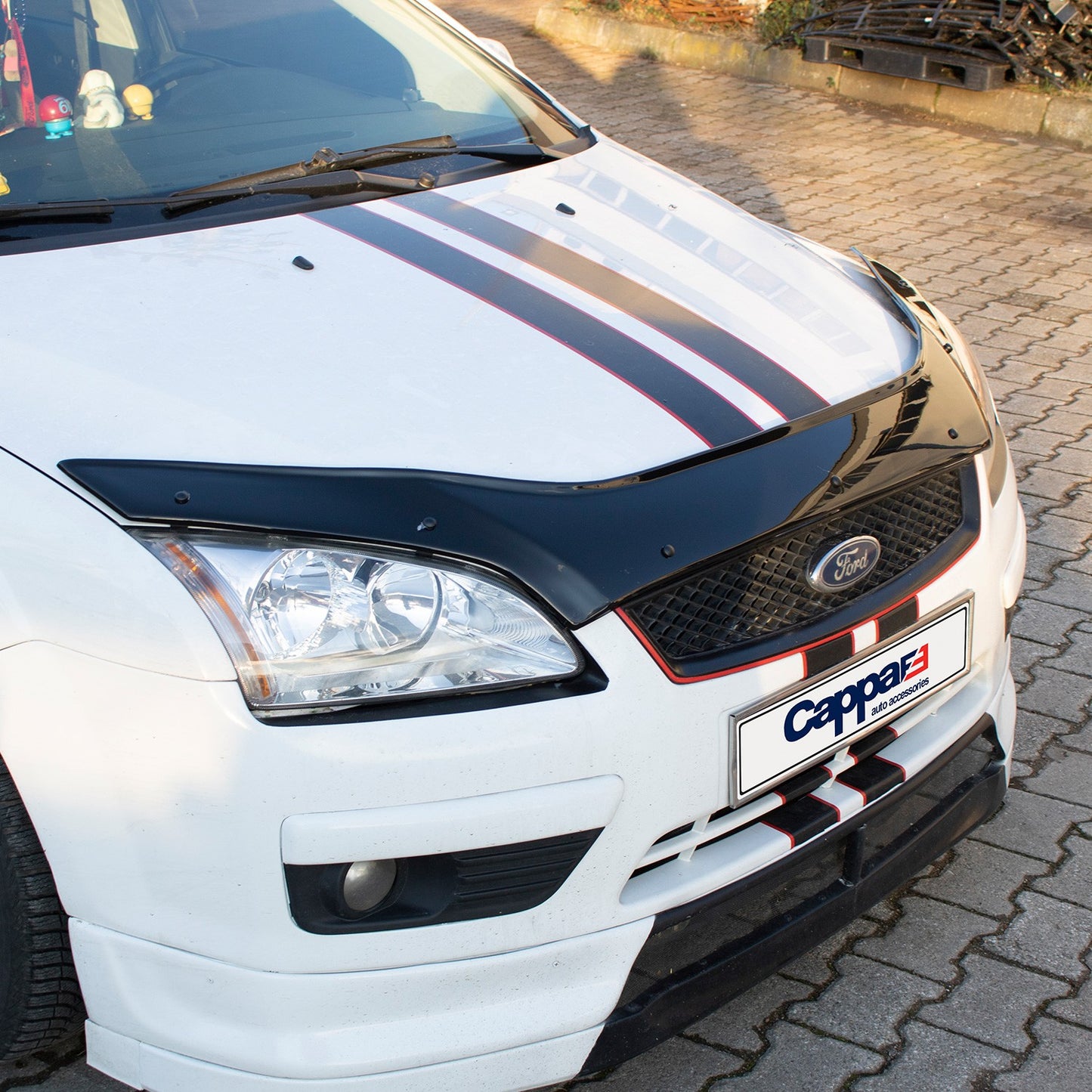 Ford Focus 2005-2008 Yıl Aralığı Uyumlu Kaput Rüzgarlığı 4mm