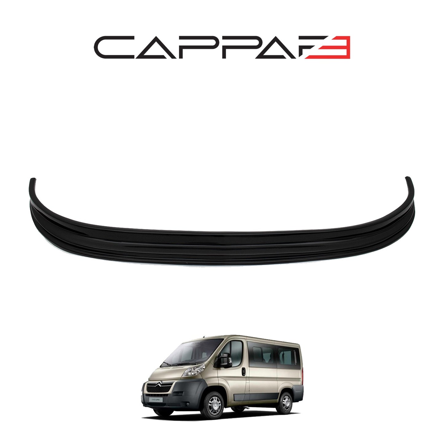 Citroen Jumper 2006-2014 Yılı Uyumlu Ön Tampon Lip Siyah