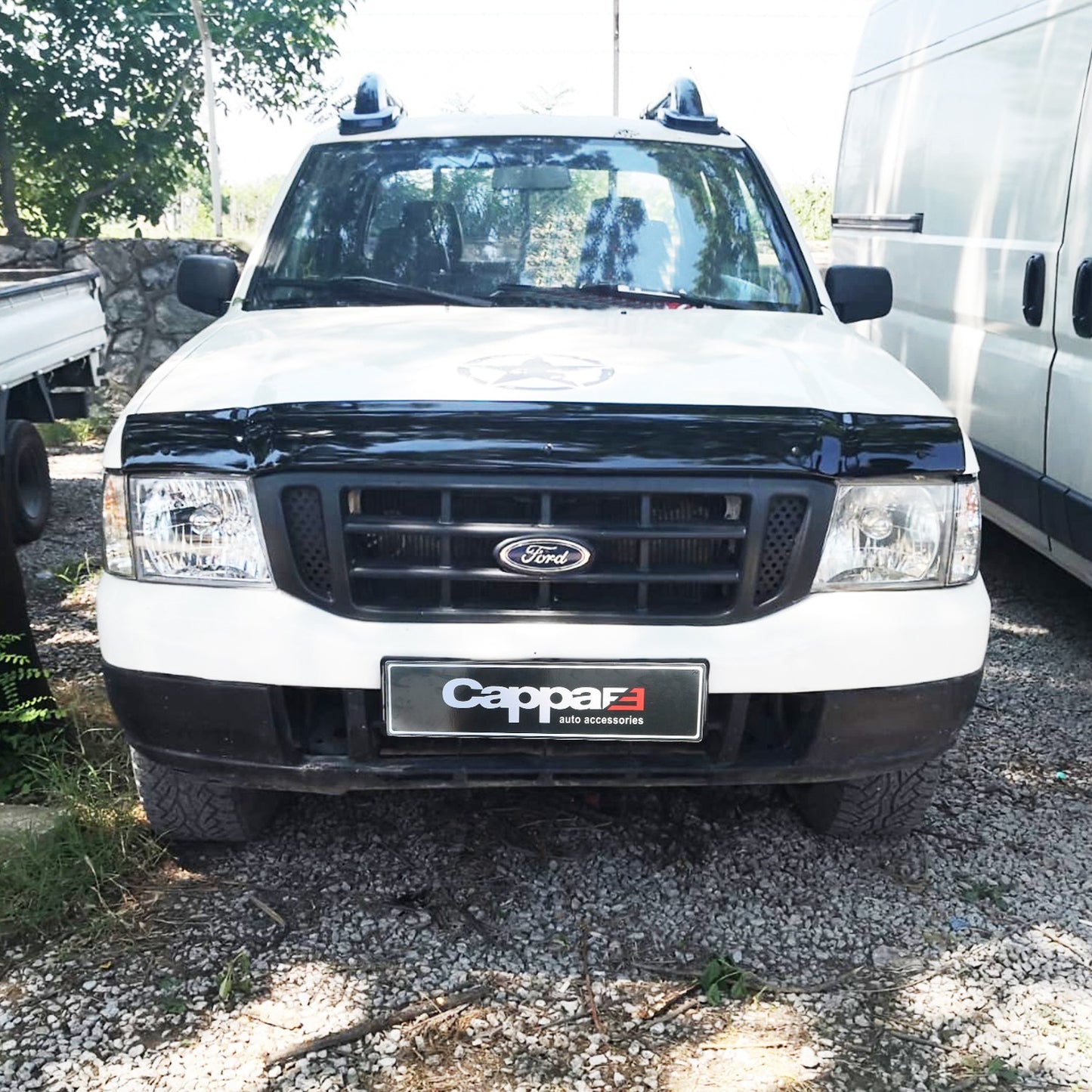 Ford Ranger 2002-2006 Yıl Aralığı Uyumlu Kaput Rüzgarlığı 4mm