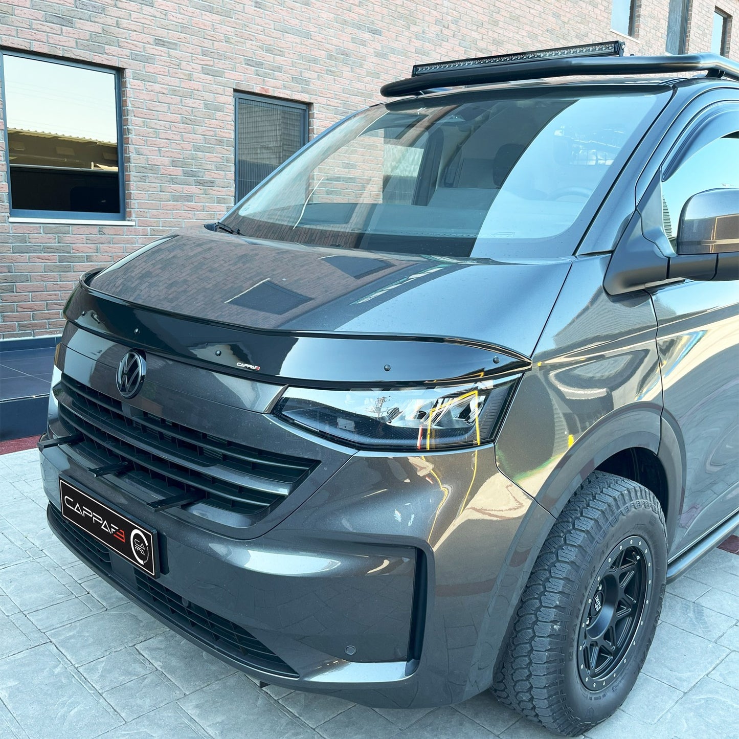 Volkswagen T7 2022- Yılı ve Sonrası Uyumlu Kaput Rüzgarlığı 3mm