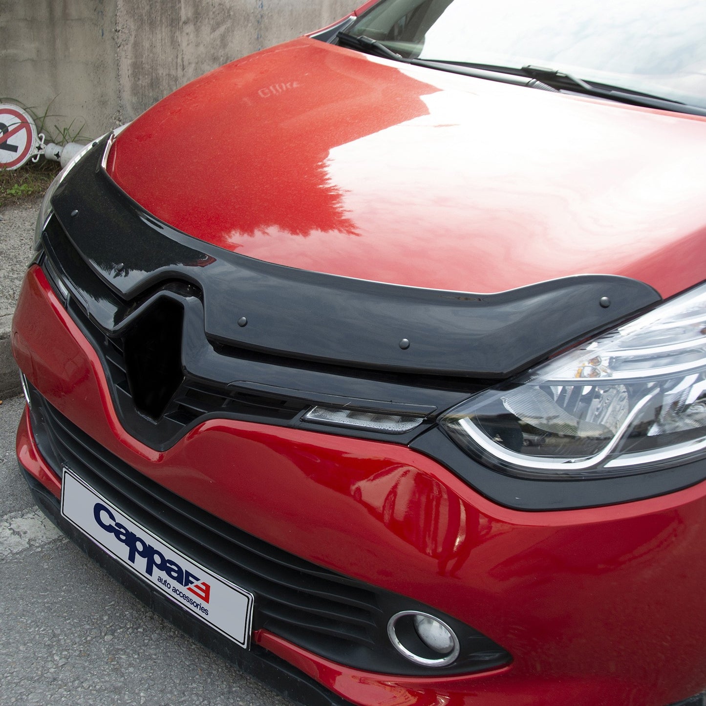 Renault Clio 4 2012-2020 Yıl Aralığı Uyumlu Kaput Rüzgarlığı 4mm