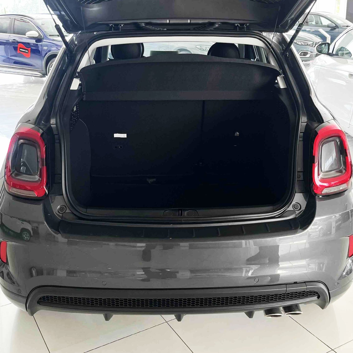Fiat 500 X Sport 2020- Yılı ve Sonrası Uyumlu Arka Tampon Eşiği Mat