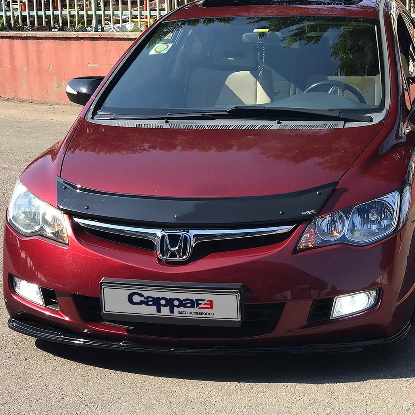 Honda Civic 2006-2012 Yıl Aralığı Uyumlu Kaput Rüzgarlık 4mm