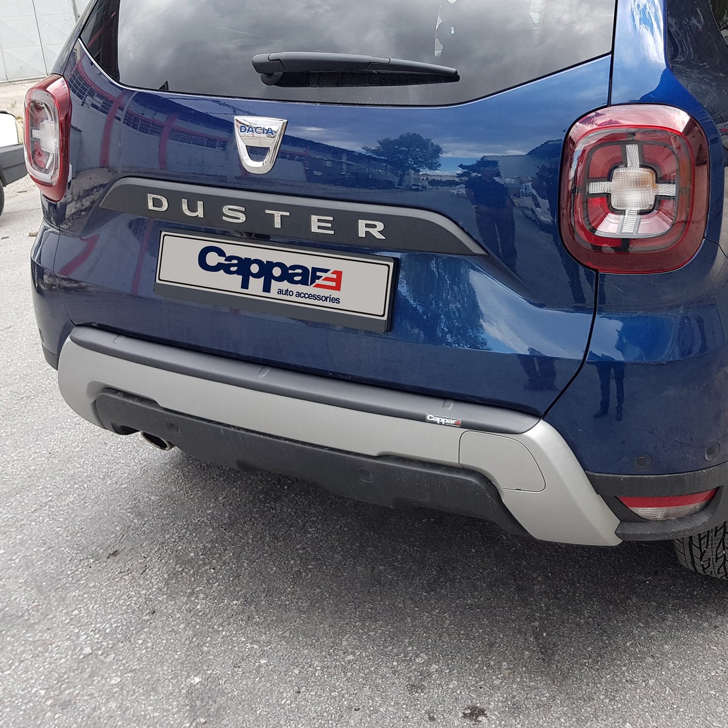Dacia Duster 2018-2024 Yıl Aralığı Uyumlu Arka Tampon Eşiği Mat
