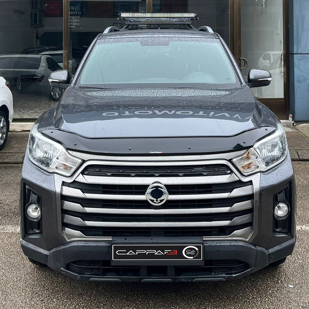 Ssangyong Musso 2021- Yılı ve Sonrası Uyumlu Kaput Rüzgarlığı 4mm