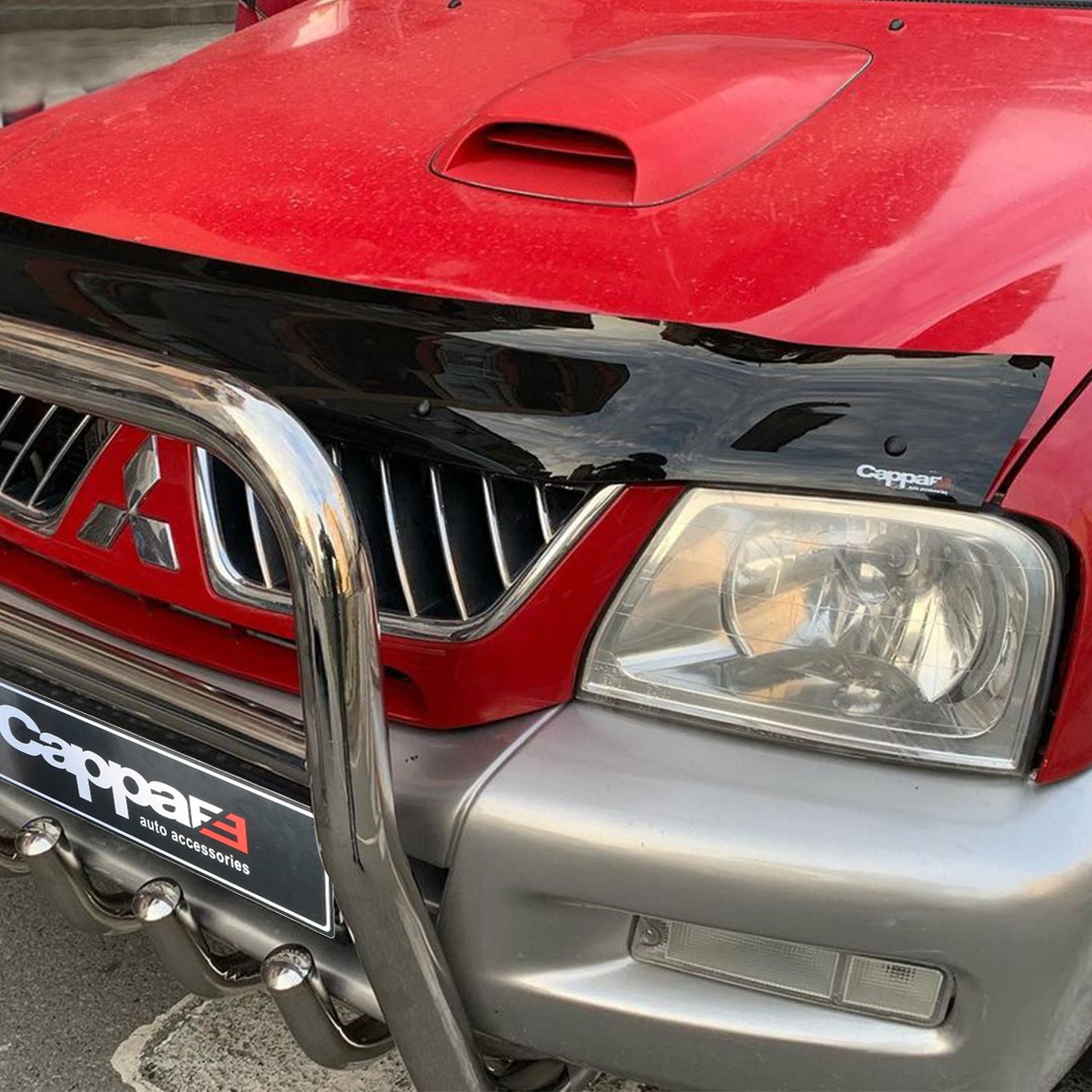 Mitsubishi L200 1996-2006 Yıl Aralığı Uyumlu Kaput Rüzgarlığı 4mm