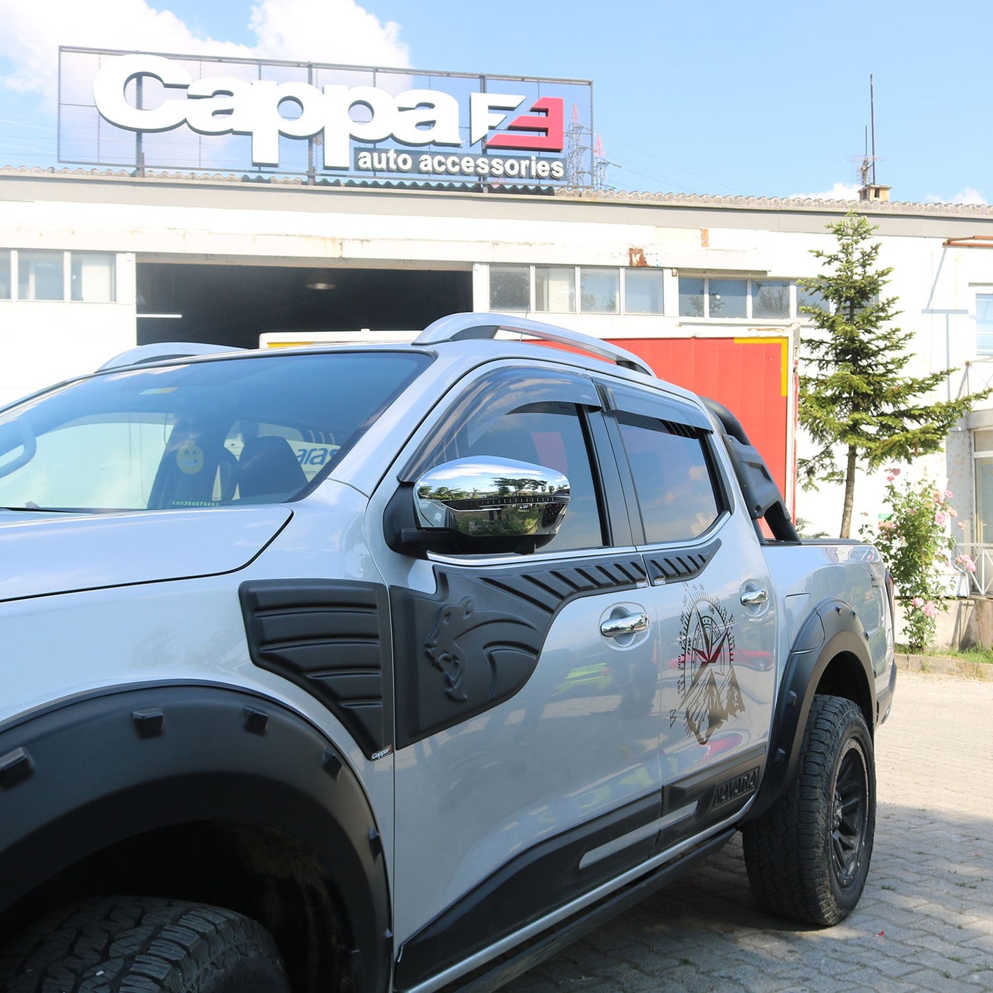 Nissan Navara 2016-2021 Yıl Aralığı Uyumlu Yarasa Kapı Kaplama Set 6 Prç.