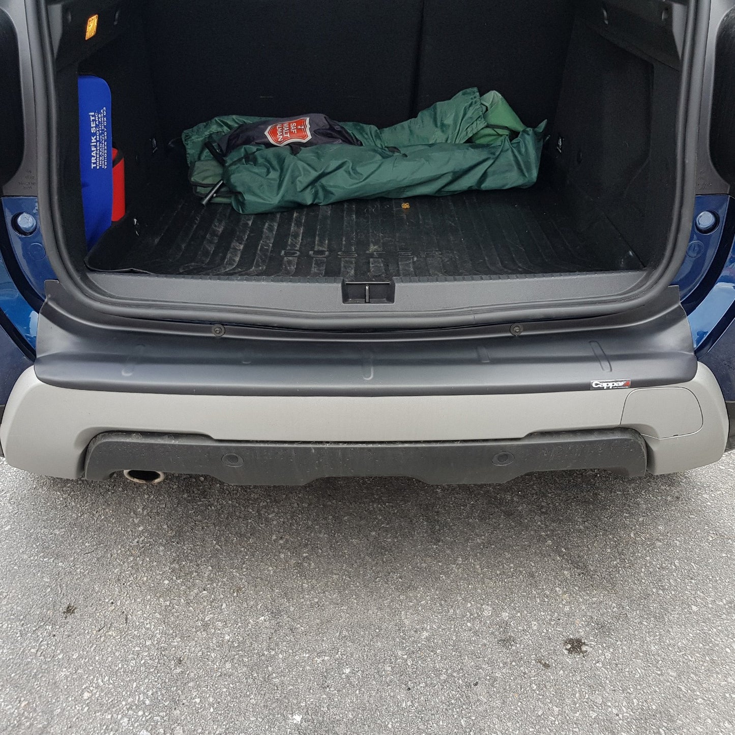 Dacia Duster 2018-2024 Yıl Aralığı Uyumlu Arka Tampon Eşiği Mat