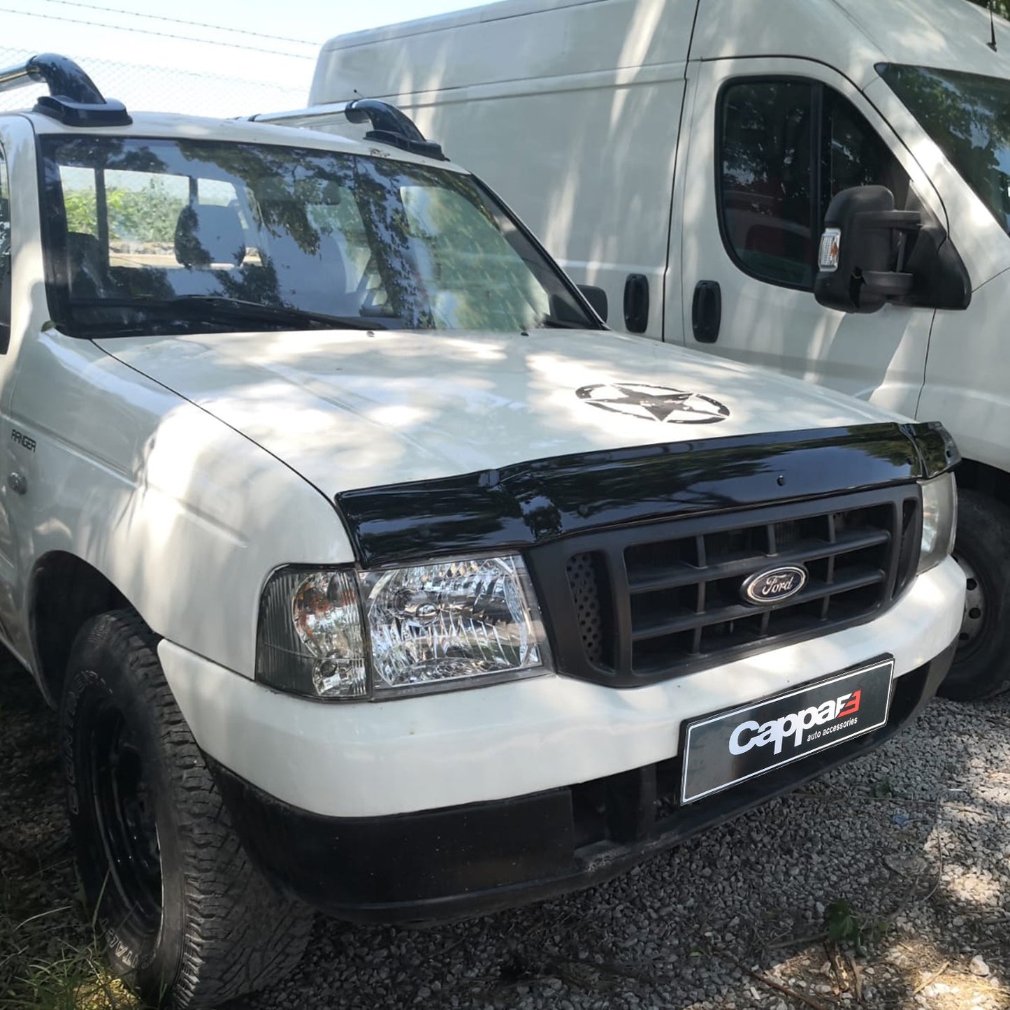 Ford Ranger 2002-2006 Yıl Aralığı Uyumlu Kaput Rüzgarlığı 4mm