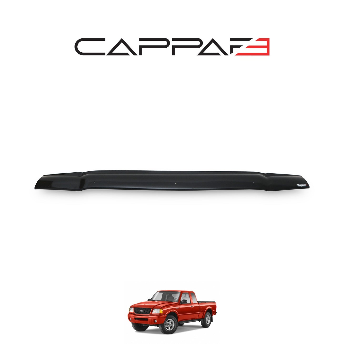 Ford Ranger 2002-2006 Yıl Aralığı Uyumlu Kaput Rüzgarlığı 4mm