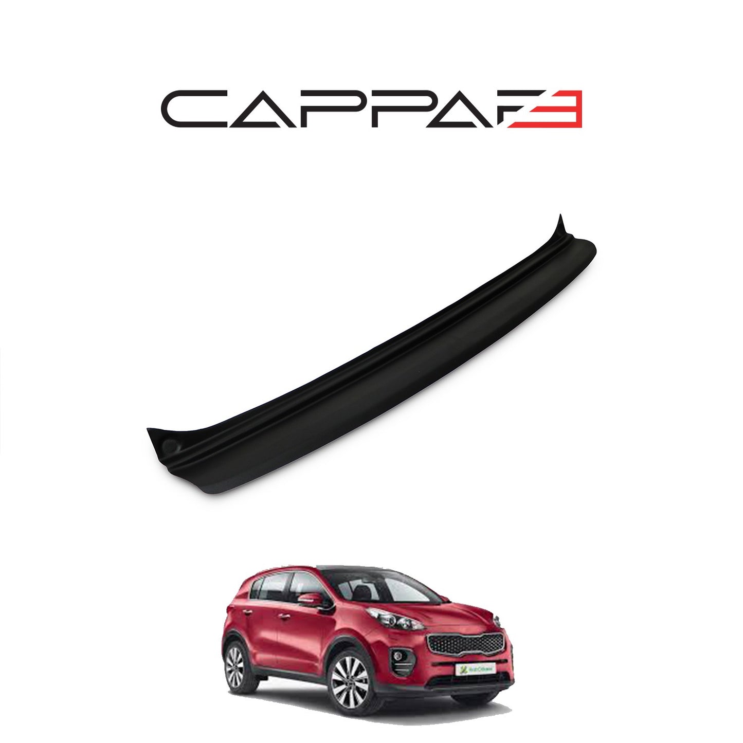 Kia Sportage 2019-2021 Yılı Aralığı Uyumlu Arka Tampon Eşiği Mat