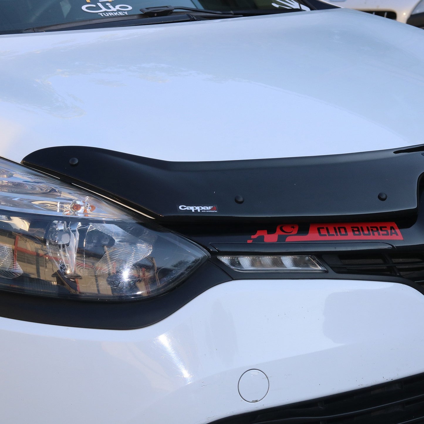 Renault Clio 4 2012-2020 Yıl Aralığı Uyumlu Kaput Rüzgarlığı 3mm