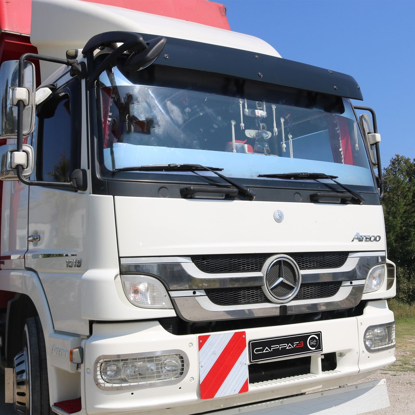 Mercedes Atego II 2004-2013 Yıl Aralığı Uyumlu Ön Cam Güneşliği