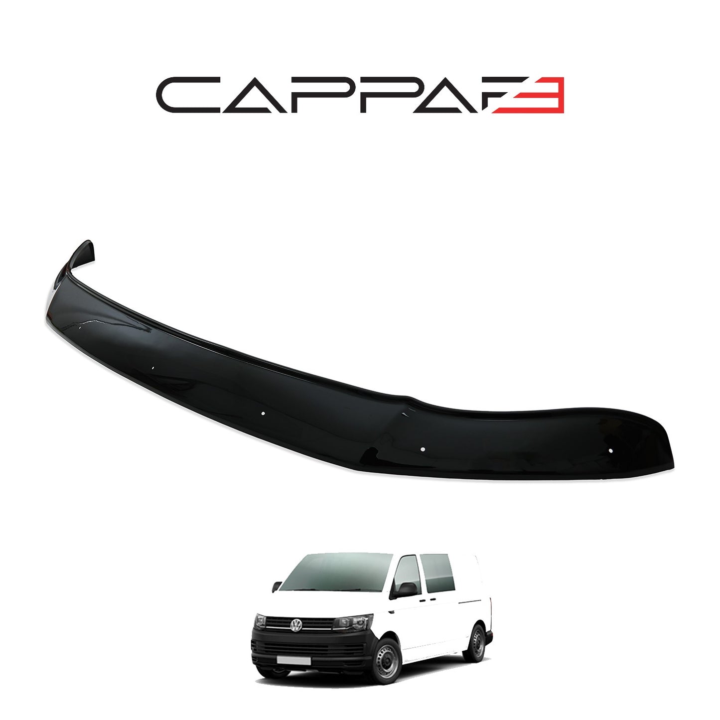 Volkswagen Transporter T6 2015-2020 Yıl Aralığı Uyumlu Kaput Rüzgarlığı 4mm