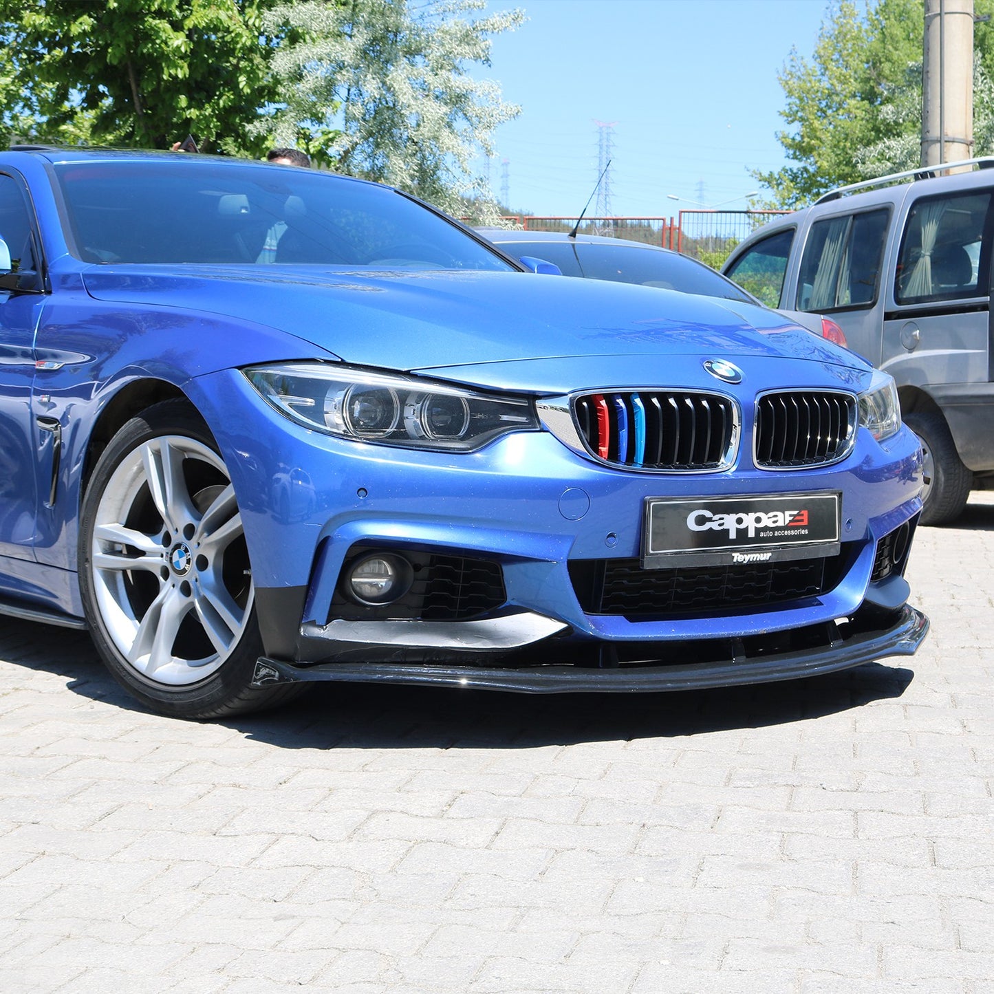 Bmw 4 Serisi 4.20 Ön Tampon Lip Eki Uyumlu 2014-2020
