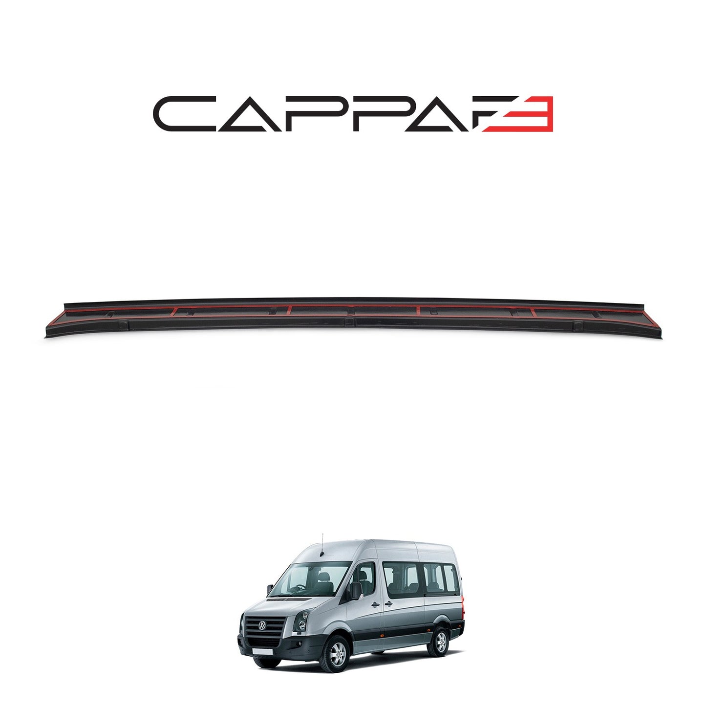 Volkswagen Crafter 2006-2012 Yıl Aralığı Uyumlu Arka Tampon Eşiği Parlak