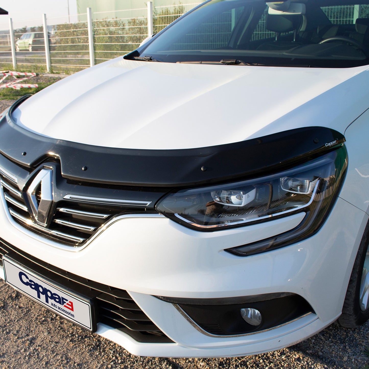 Renault Megane 4 2016- Yılı ve Sonrası Uyumlu Kaput Rüzgarlığı 4mm