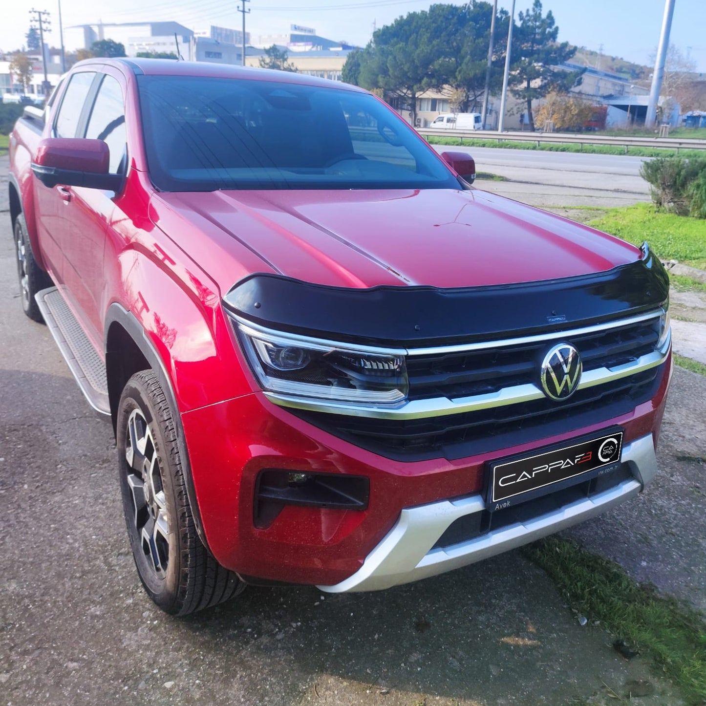Volkswagen Amarok 2023- Yılı ve Sonrası Uyumlu Kaput Rüzgarlığı 3mm