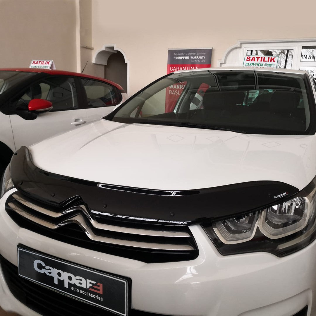 Citroen C-4 2011- Yılı ve Sonrası Uyumlu Kaput Rüzgarlığı 3mm