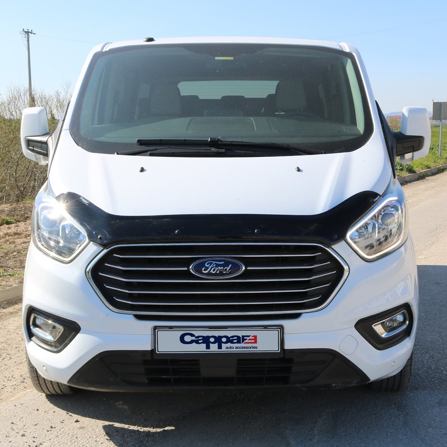 Ford Custom 2018-2022 Yıl Aralığı Uyumlu Kaput Rüzgarlığı 3mm