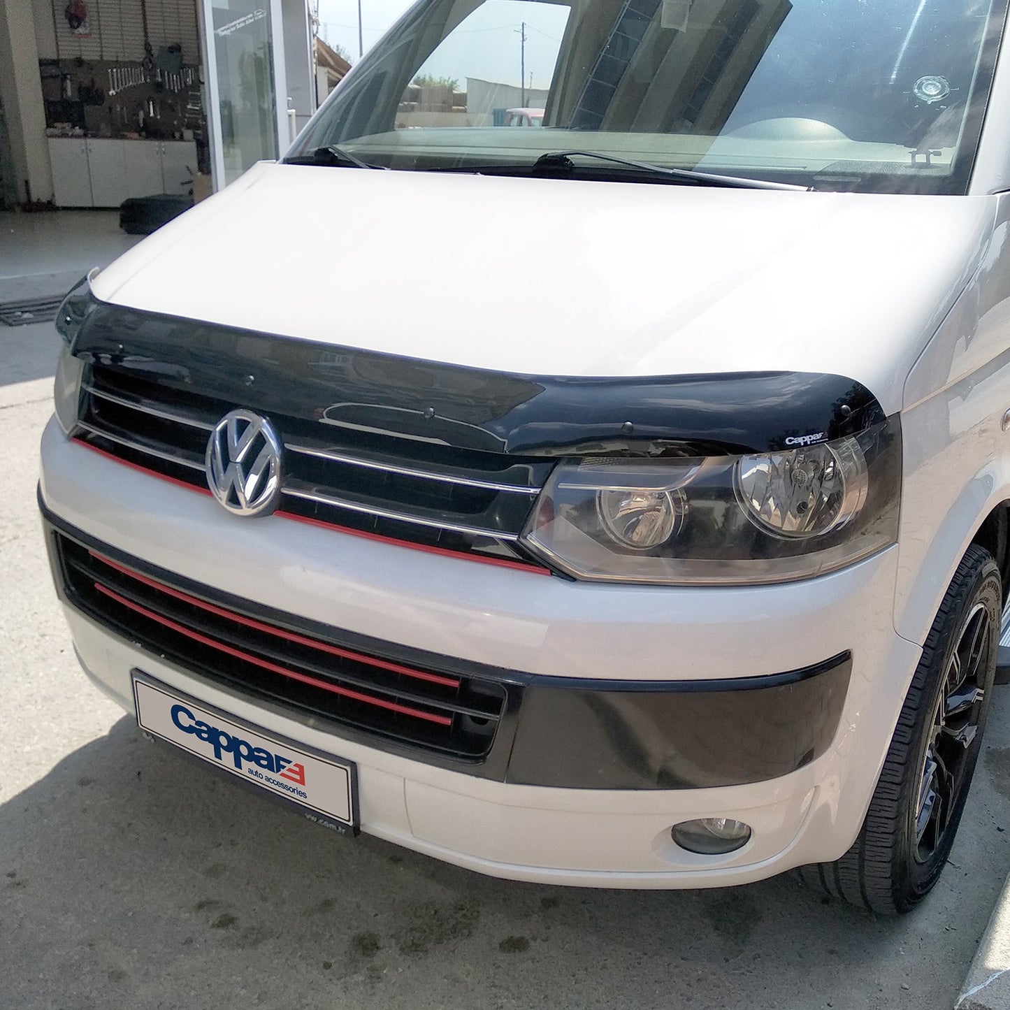 Volkswagen Transporter T5 2009-2014 Yıl Aralığı Uyumlu Kaput Rüzgarlığı 4mm