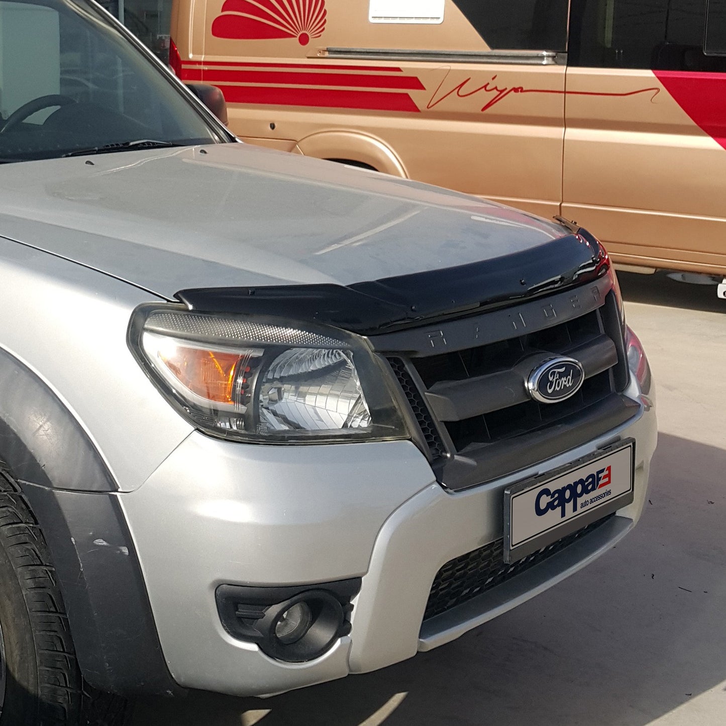 Ford Ranger 2009-2011 Yıl Aralığı Uyumlu Kaput Rüzgarlığı 4mm